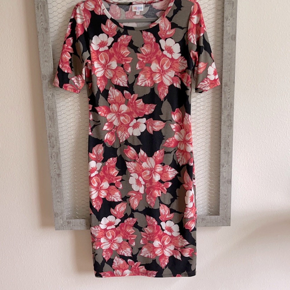 LuLaRoe Julia dress, size Small